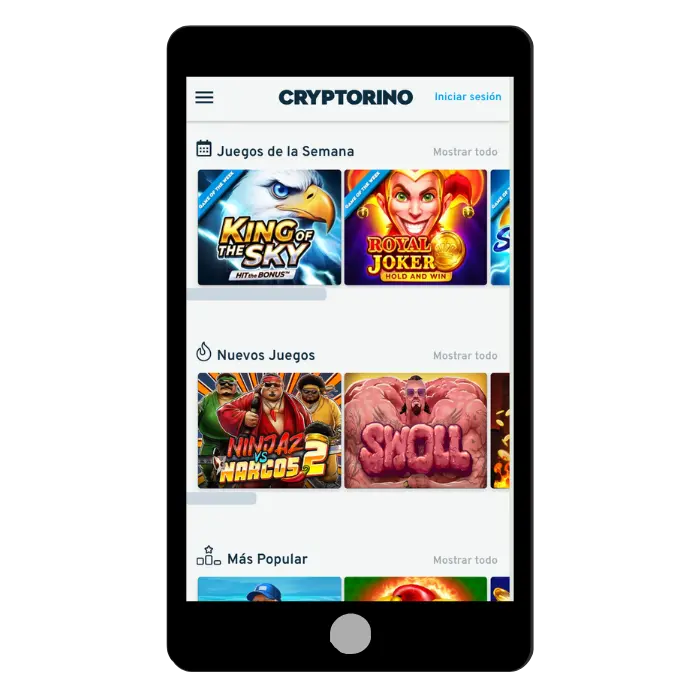 Jugar en el casino Cryptorino